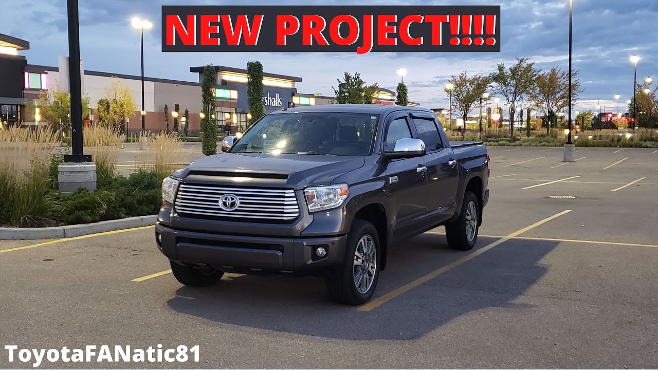 New Project: 2014 Toyota Tundra Platinum Crew Max