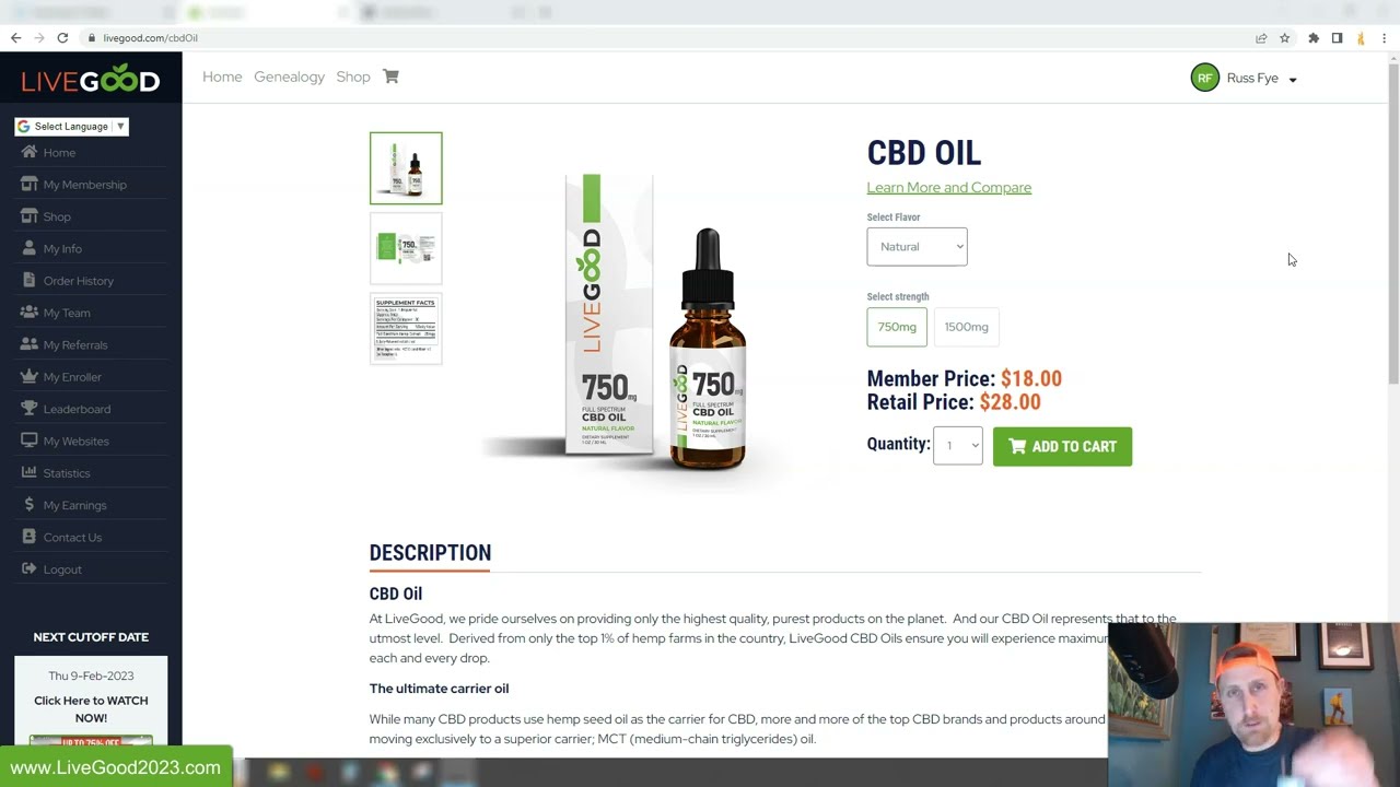 LiveGood Product Review | Full Spectrum CBD Oil | MCT The Ultimate Carrier Oil