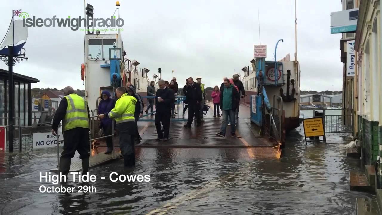 Flooding - High Tide Cowes