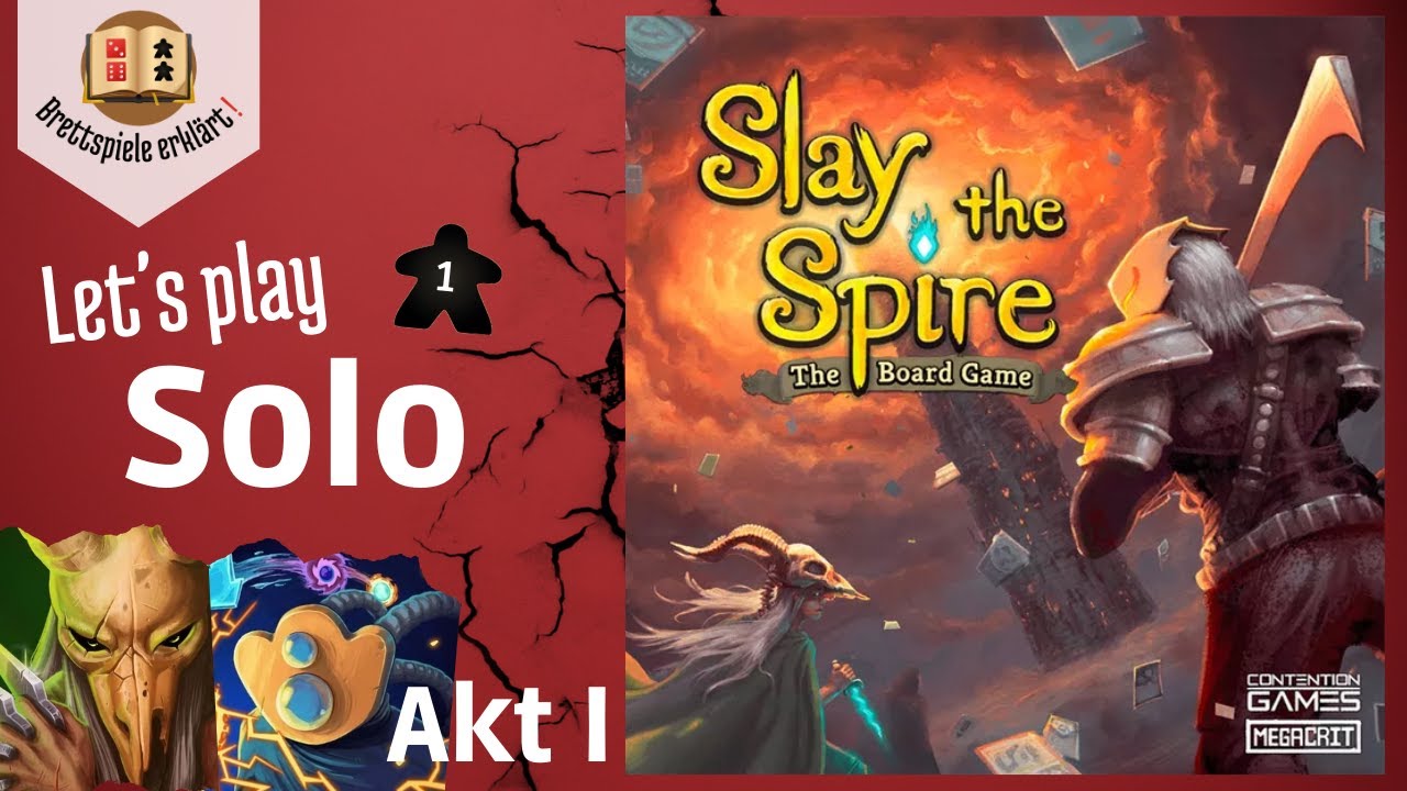 Slay the Spire: Vom Videospiel zum Brettspiel [Solo Let's Play]