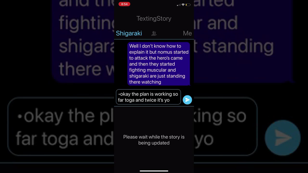 \\Female deku x dabi//Part 13\\Textingstory//