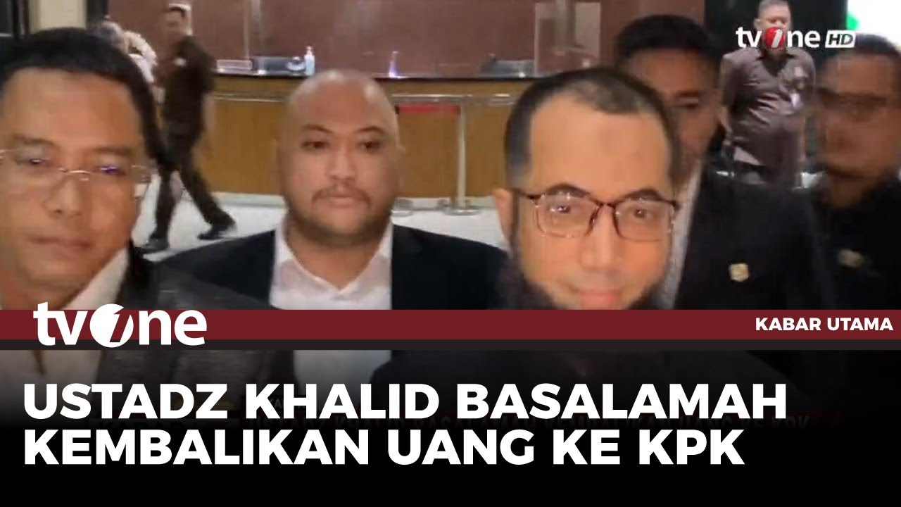 KPK Terima Pengembalian Uang dari Ustadz Khalid Basalamah Terkait Dugaan Korupsi Kuota Haji | tvOne