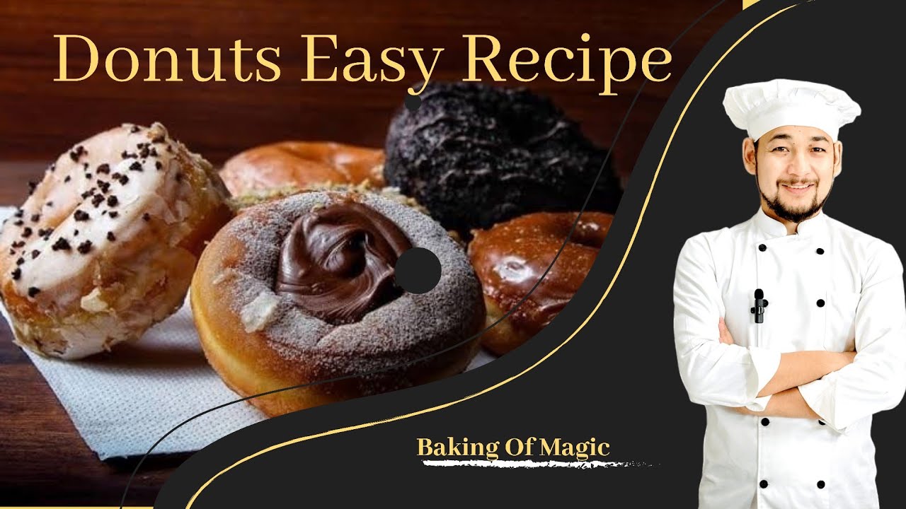 Quick And Easy Donut's Recipe || Home Made