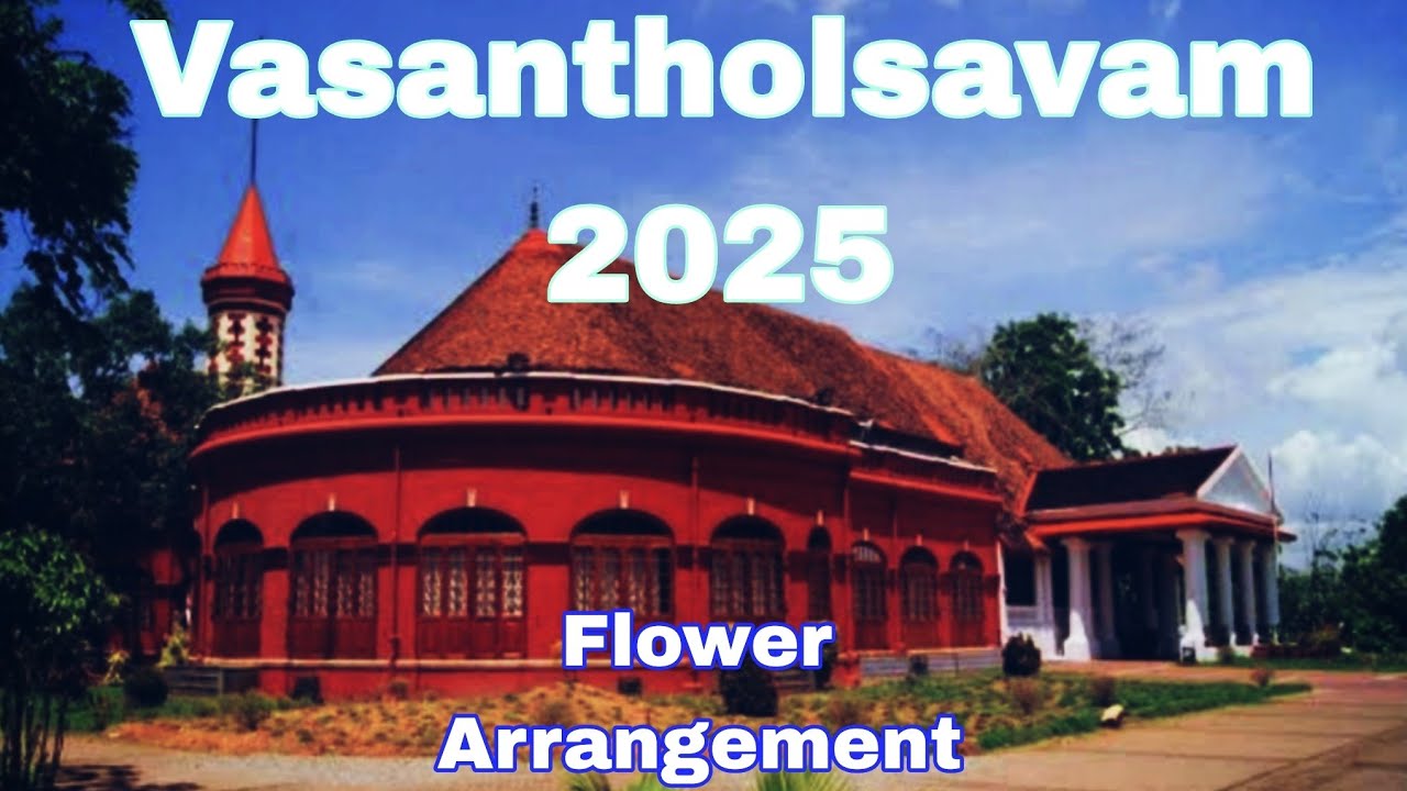 Vasantholsavam 2025 #flowerarrangement #FlowerShow #vlog