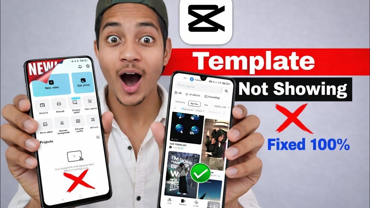 👉CapCut Me Template Option Nahi Aa Raha? Ye Version Download Karo!🔥100% Working✅️ 