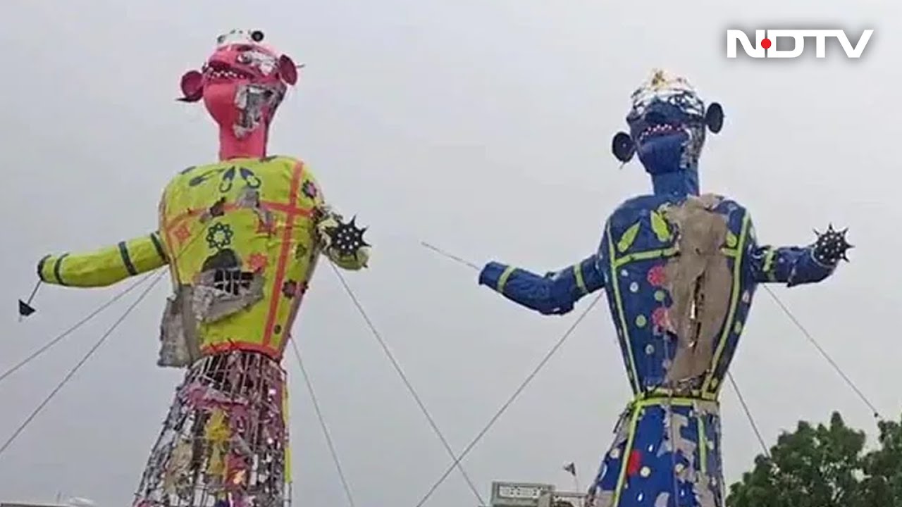 Hours Before Effigy-Burning, Rain Damages Ramlila Ground In UP's Hapur