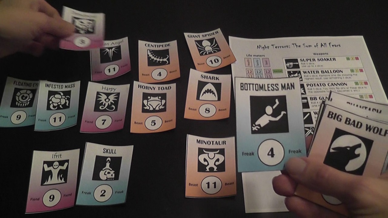 Night Terrors (free pnp game) Review