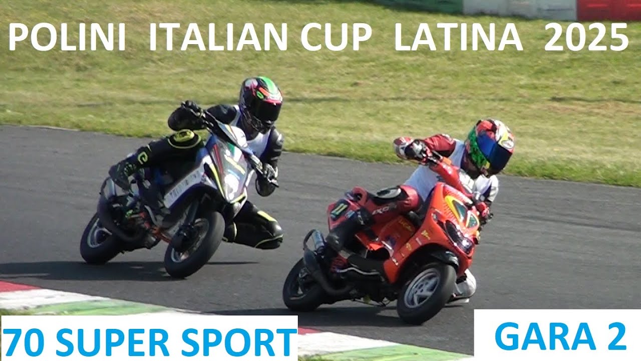 Polini Italian Cup 2025 Latina  70  Super Sport  Gara 2