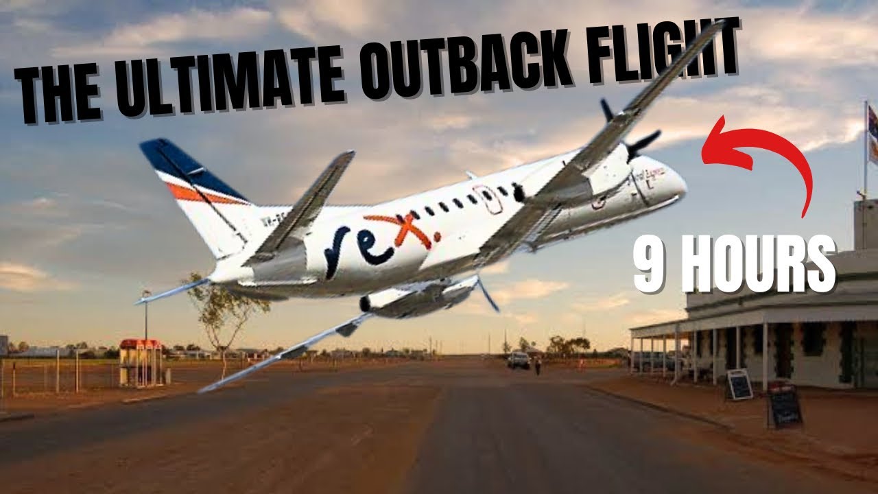 This Plane Stops 8 Times in the Australian Outback