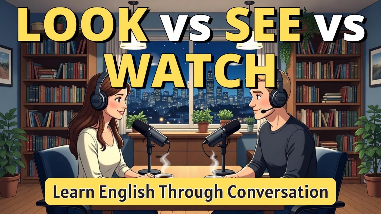 Look, See, or Watch? Learn the Difference in 10 Minutes!