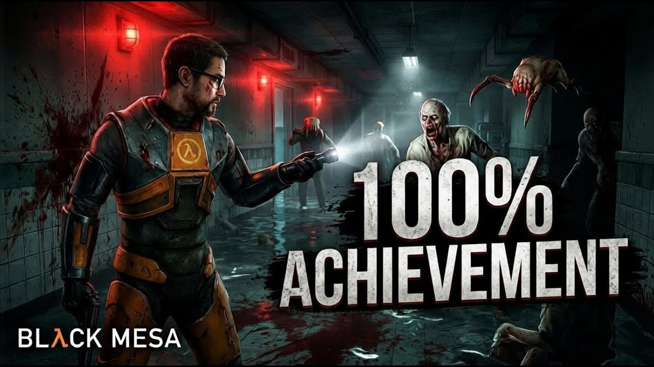 BLACK MESA НА 100% ДОСТИЖЕНИЙ