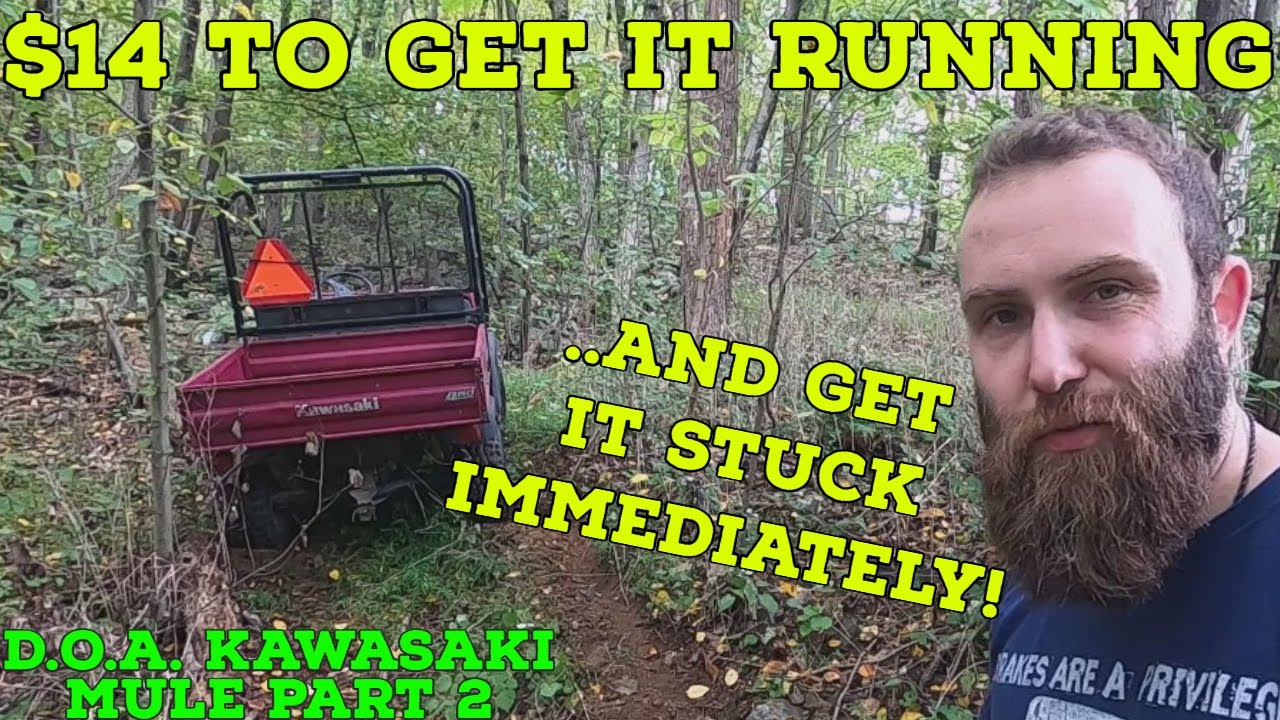 D.O.A. Kawasaki Mule — ремонт карбюратора и первый запуск