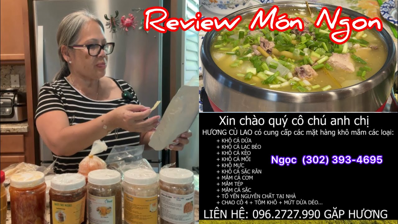 Tập 1286: Hôm Nay Nhận Được Thùng Đồ Nhiều Món Ăn Việt Nam Rất Ngon Nấu Luôn Nồi Gà Hầm Sả
