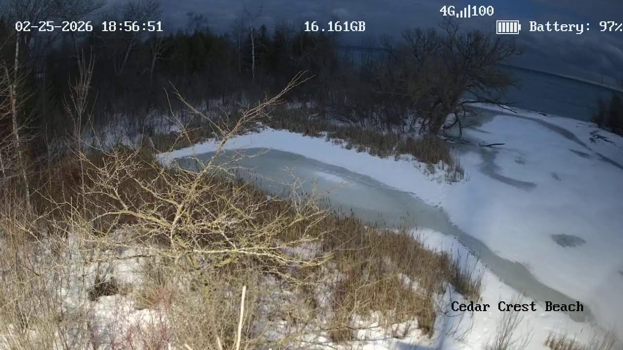Cedar Crest Beach Live Camera