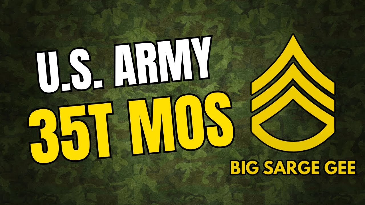 US Army 35T MOS | Military Intelligence Systems Maintainer/Integrator