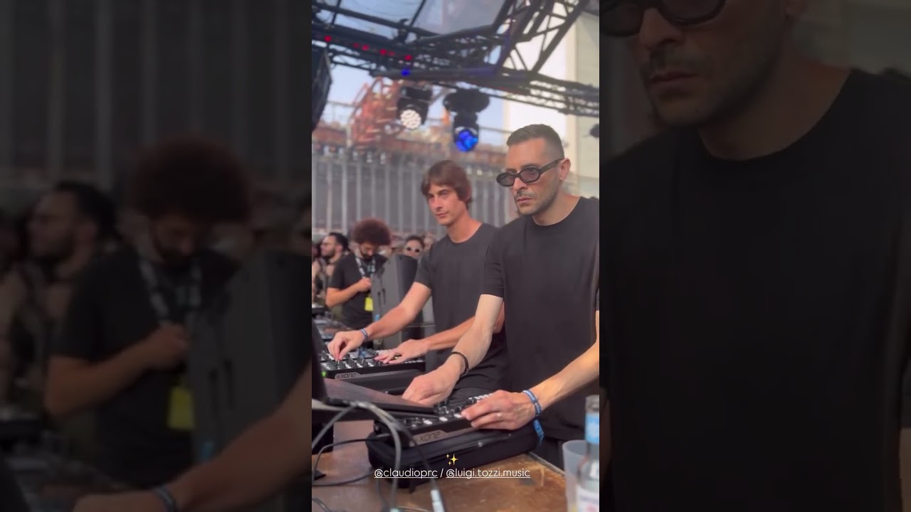 Luigi Tozzi & Claudio PRC at Stone Techno Festival 2025 | #shorts