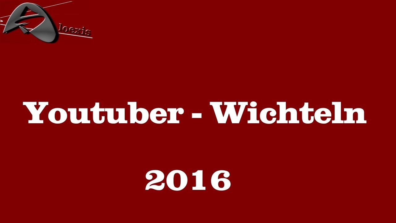 Youtuber - Wichteln 2016 ★ Wichteless 🎅 Wir Wichteln 2016