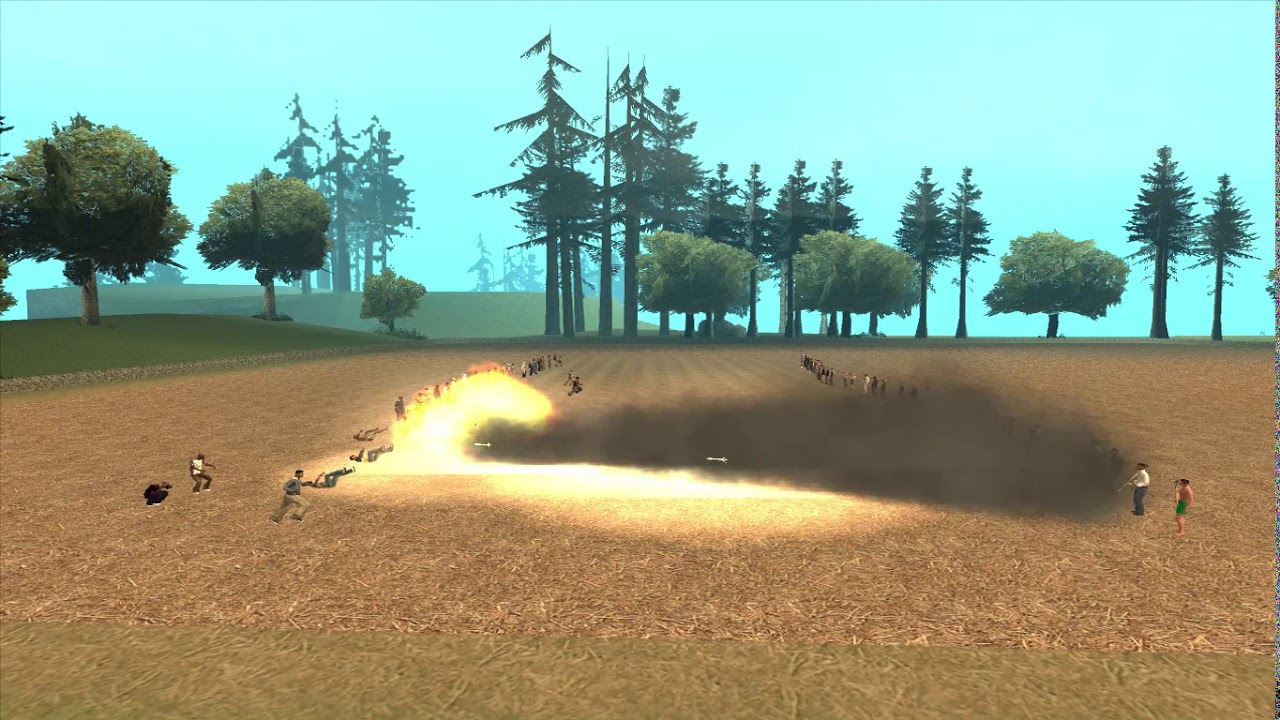 GTA San Andreas Rocket Launcher vs Grenade