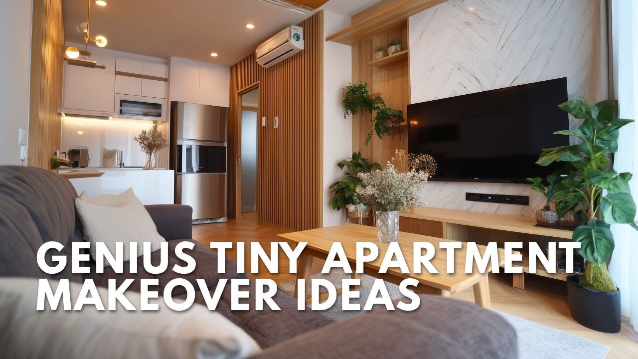 Genius Tiny Apartment Makeover Ideas That Instantly Maximize Space & Add Style | Smart Decor Tips