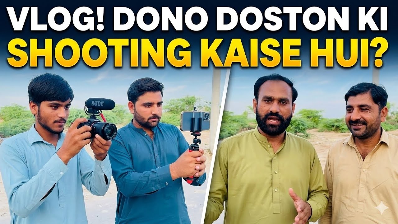 Aj ham na dostu ki shooting ki nehar par 📸📸🎥