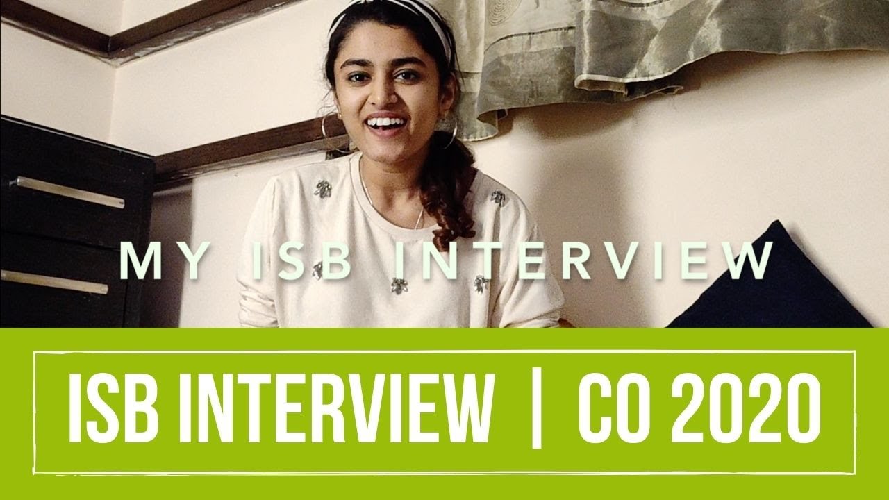My ISB Interview | Watch till the end for a surprise!