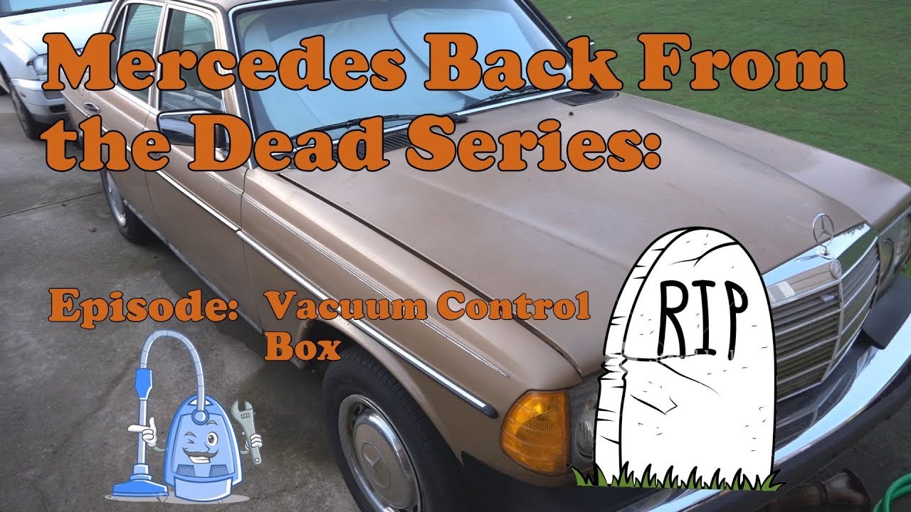 Блок управления вакуумной системой Mercedes 240d Back from the Dead Series 1983 года выпуска