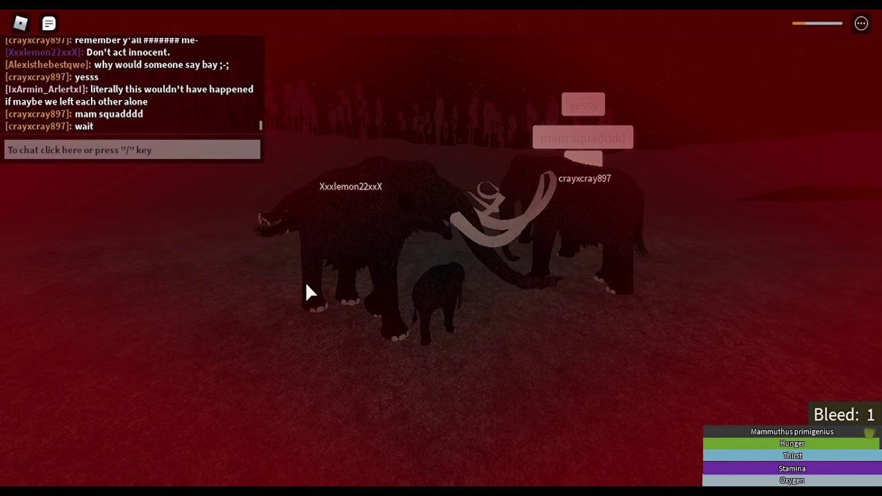 Roblox Mammoth herd pt2