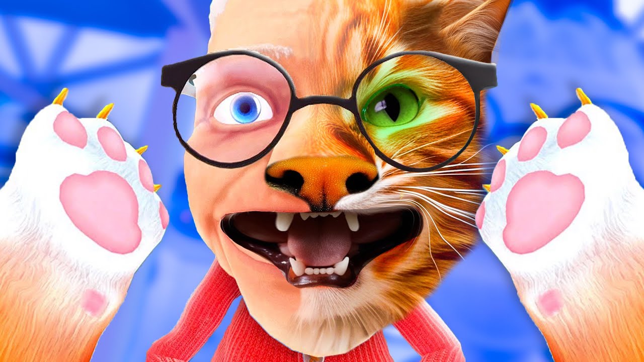 ZAMIENIŁEM się ŻYCIEM Z BABKĄ NA 24H?! w Nowym UPDATE | I am Cat VR