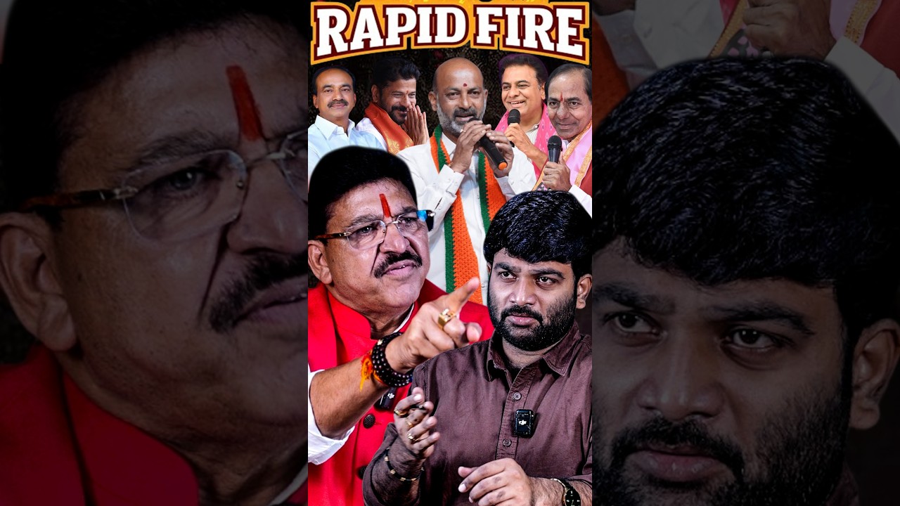 🚨BJP MLA Paidi Rakesh Reddy Very controversial interview | Journalist Kranthi | KRTV
