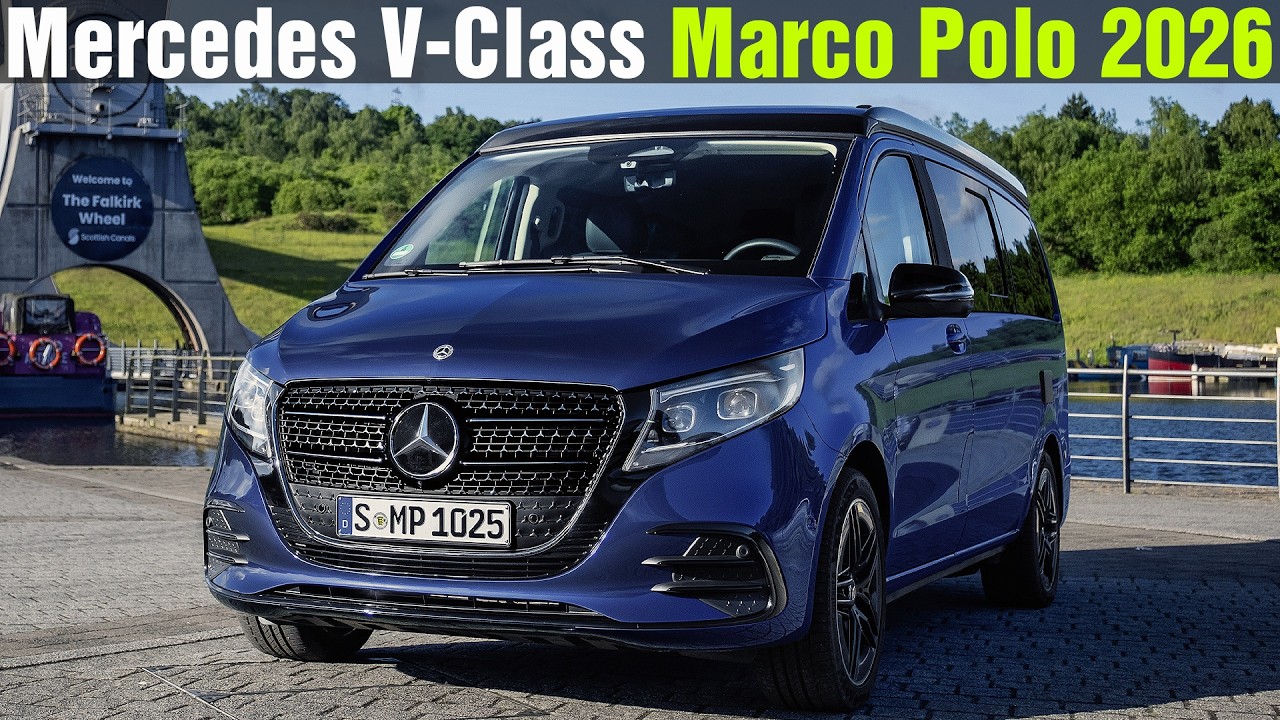 2026 New Mercedes-Benz V-Class Marco Polo (AMG Line) - Premium camper!