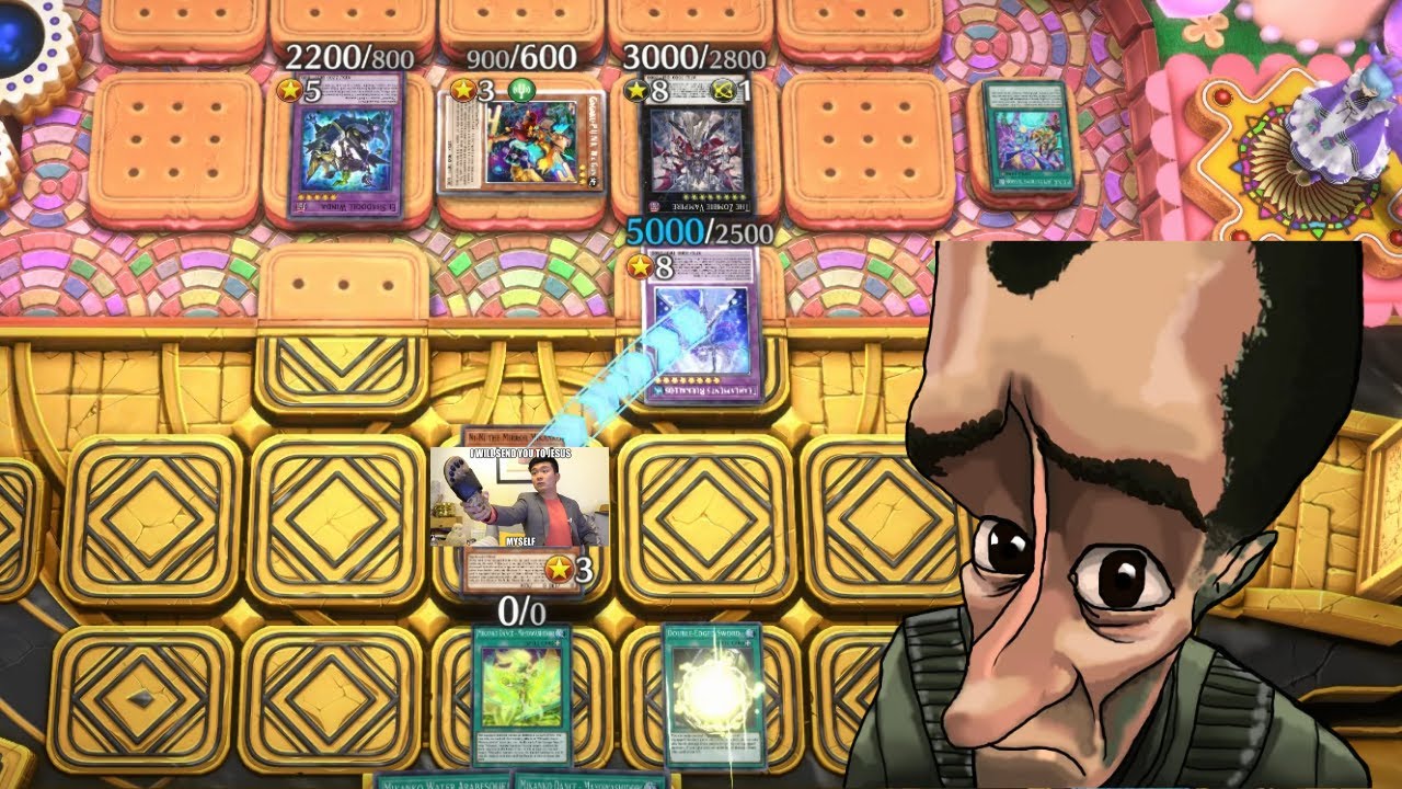 WHEN YOU OTK A FULL BOARD WITH A 0 ATTACK MONSTER!