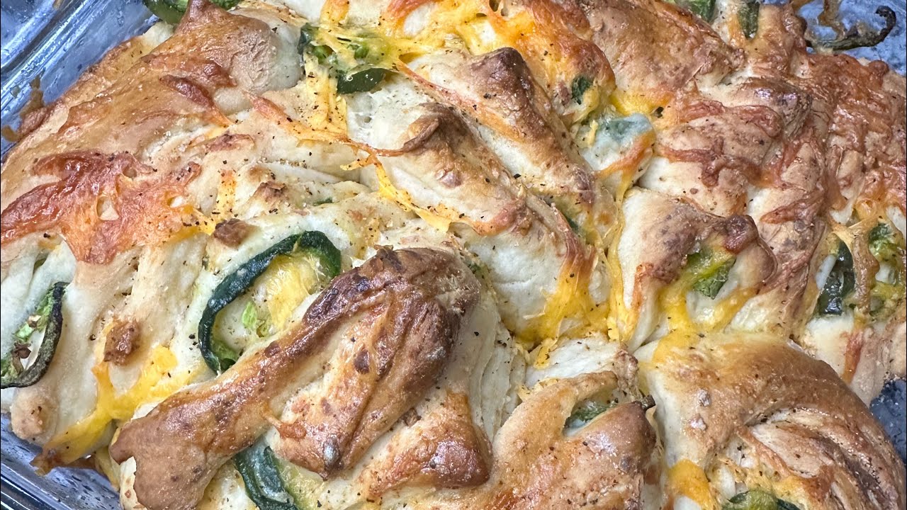 Cheesy jalapeño bread