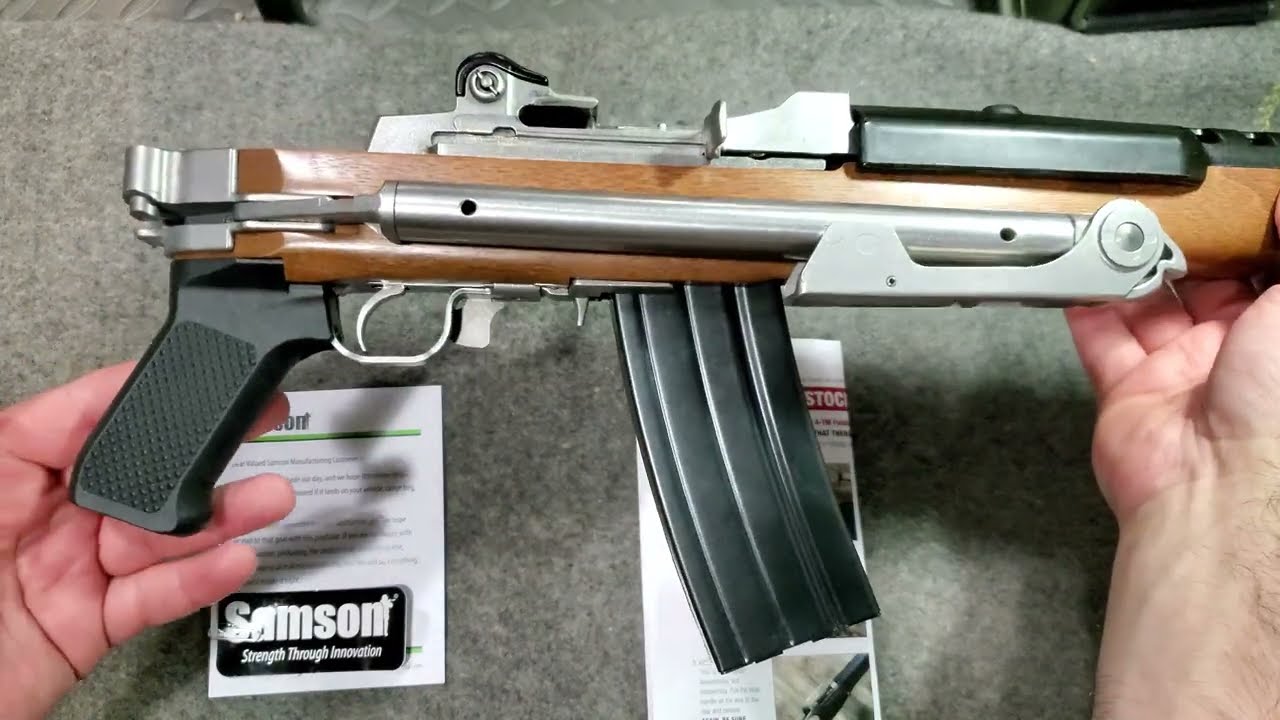 Складной приклад Samson A-TM A-Team Ruger Mini 14, 1980-е!