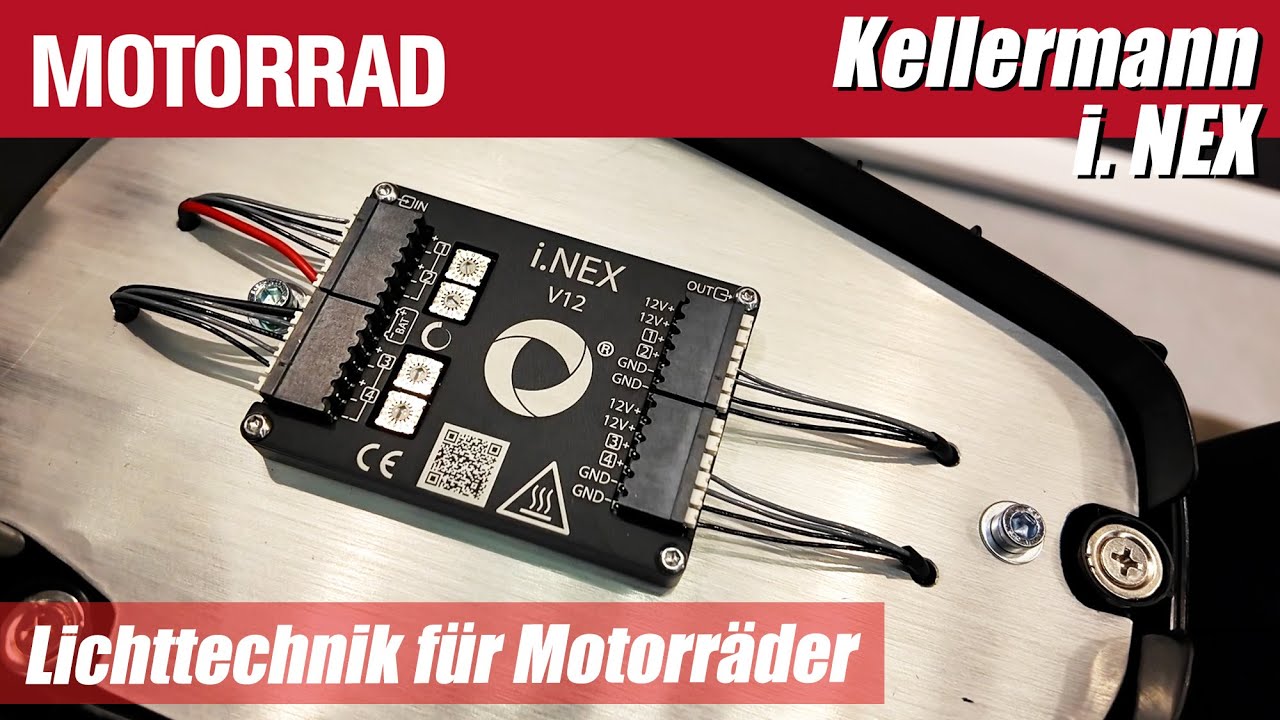 Kellermann i. NEX: Revolutionäre Lichttechnik für Motorräder | Live von der Intermot 2024