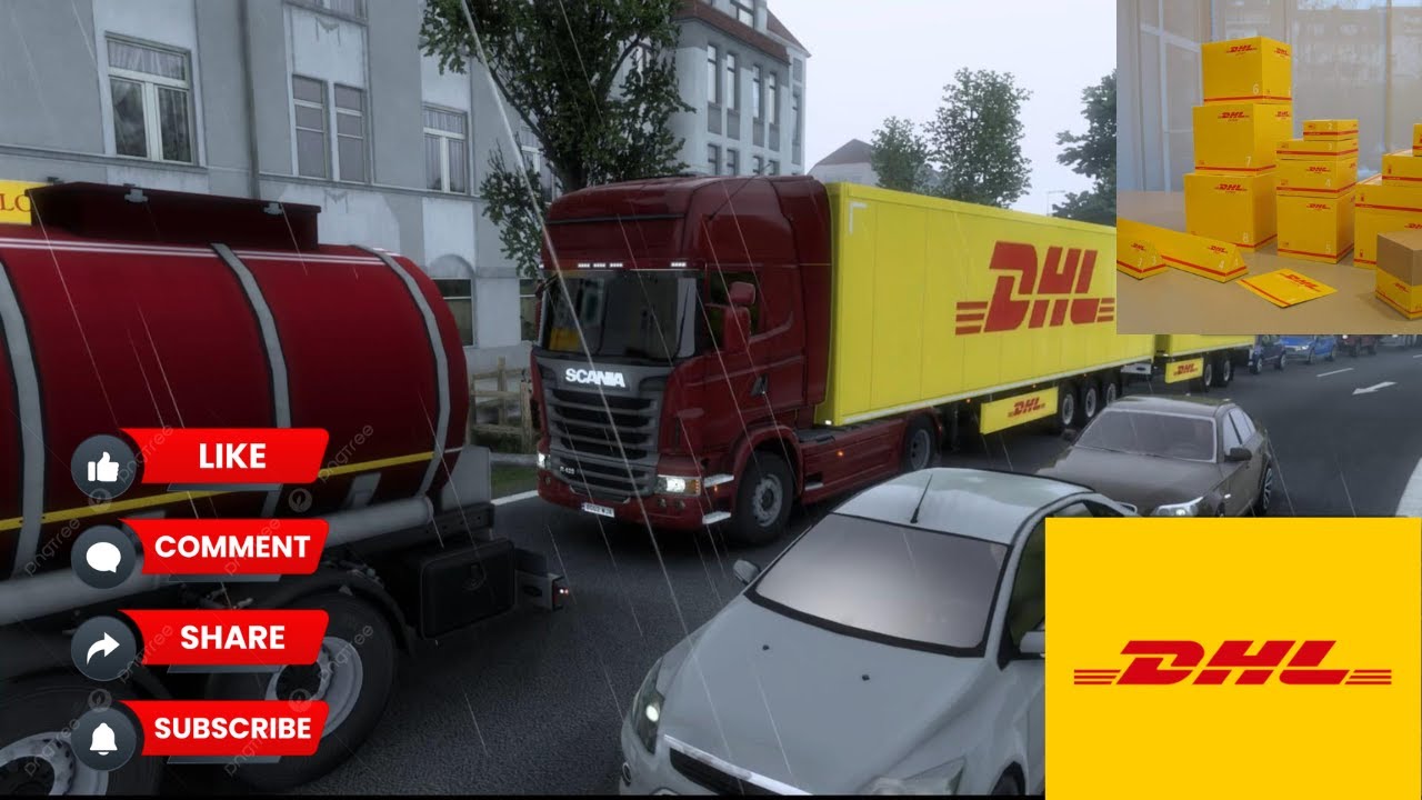 Euro Truck Simulator - DHL PACKAGING