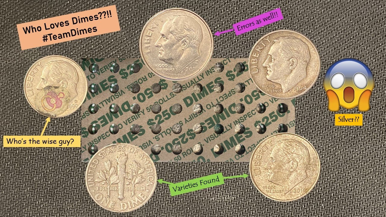 2026 Dime Box Hunt #1 - Varieties, Errors and Silver OH MY!!