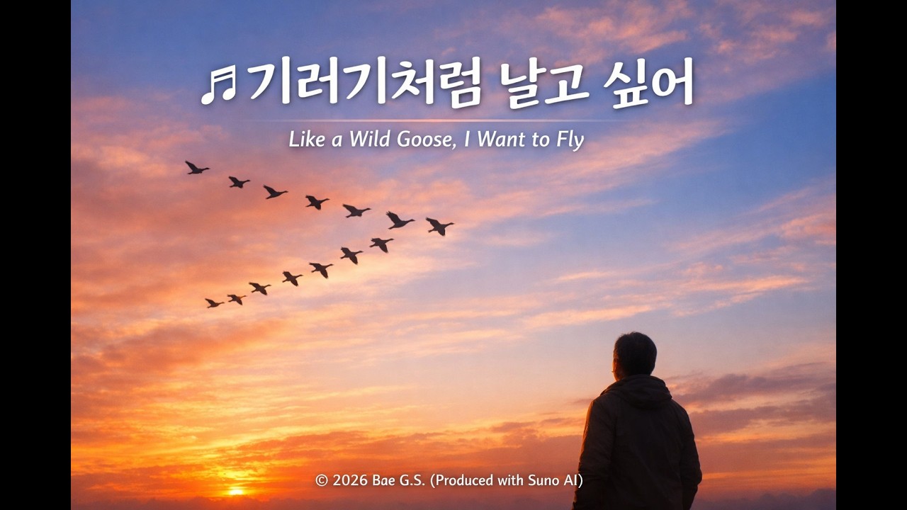 ♬ 기러기처럼 날고 싶어(Bae G.S. Suno AI, 2026-118)
