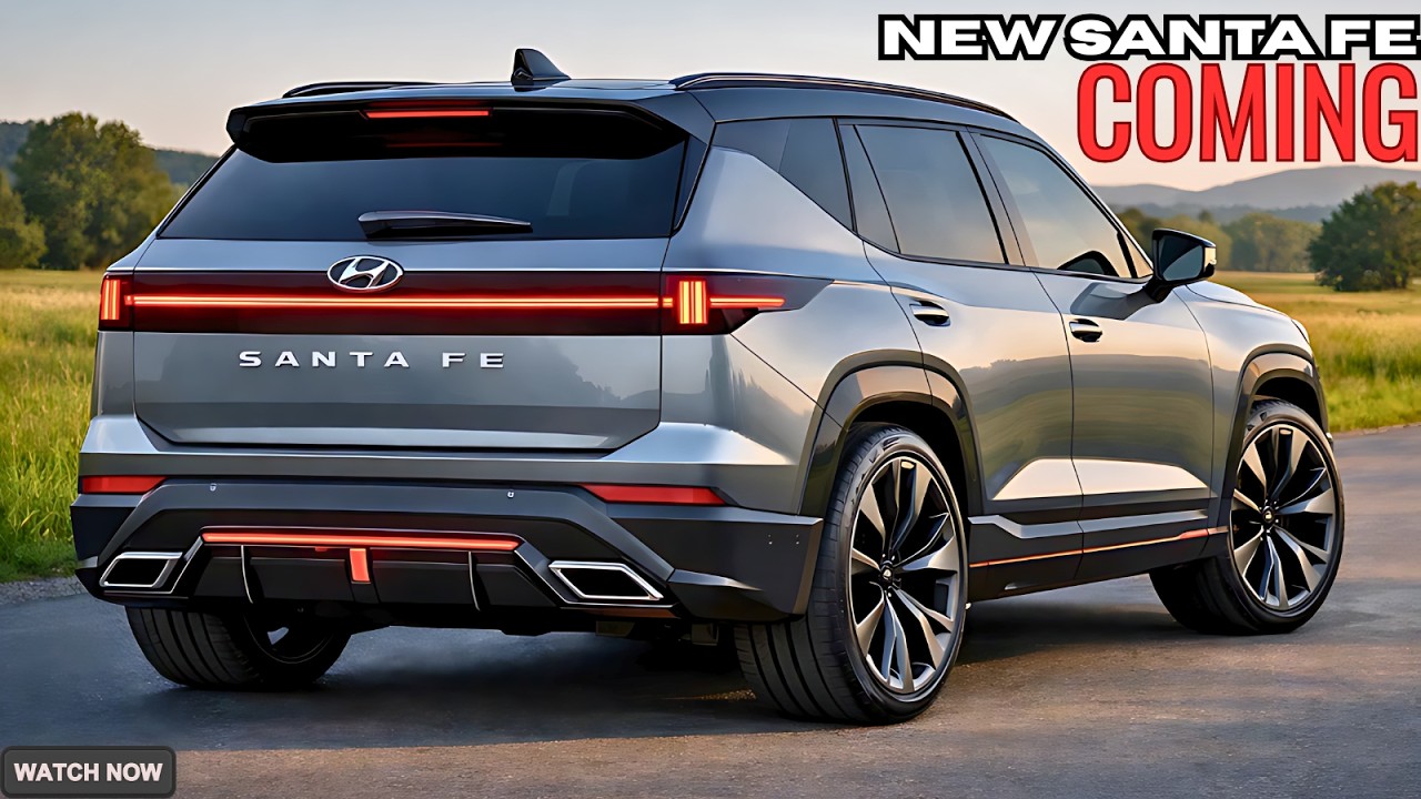 Первый взгляд на Hyundai Santa Fe 2027 года | Toyota должна ОЧЕНЬ обеспокоиться!