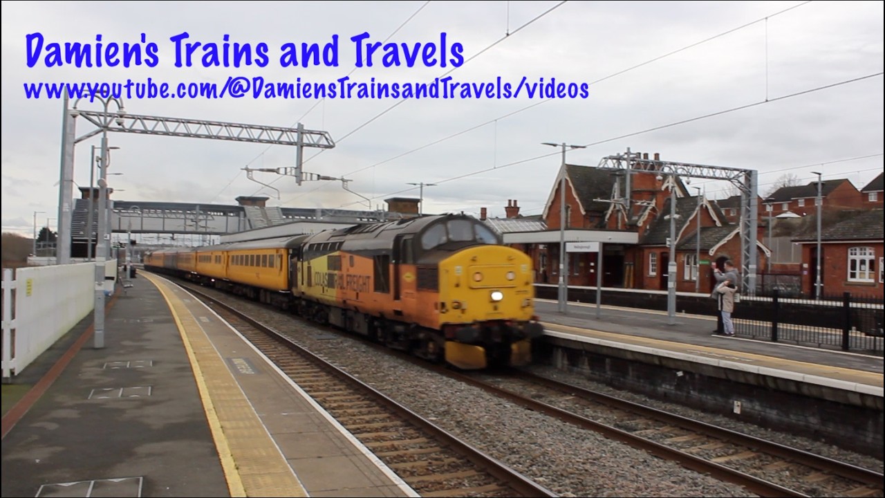 Class 37 Thrash No. 37175 & 37057 