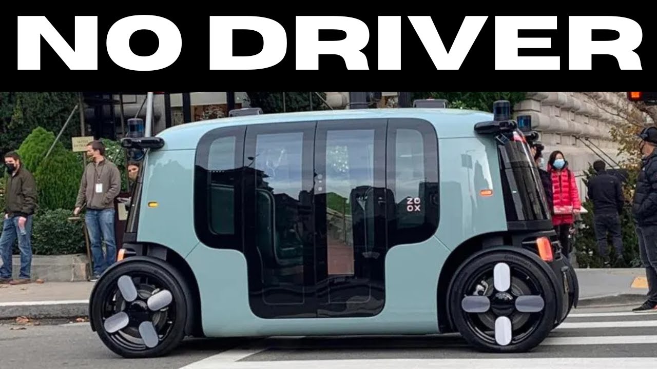 Amazon Zoox - MEET The All-Electric Driverless Robo Taxi!