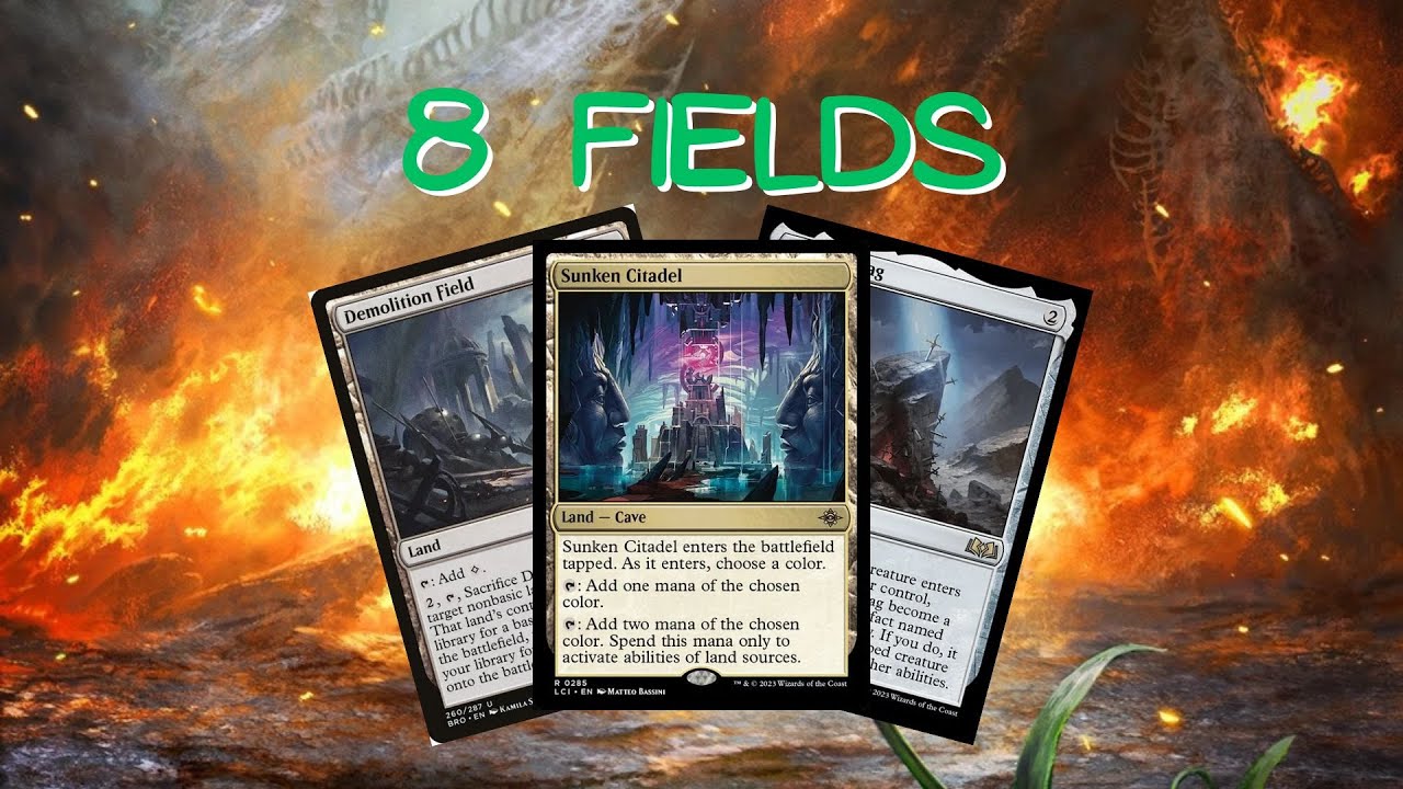 8 Field | Magic The Gathering (MTG) | Lost Caverns of Ixalan Pioneer