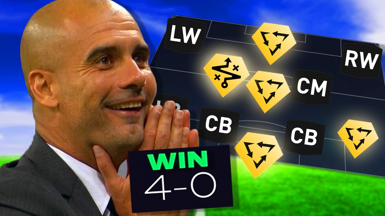 I Created Prime Pep Barcelona Tactics in FC26....