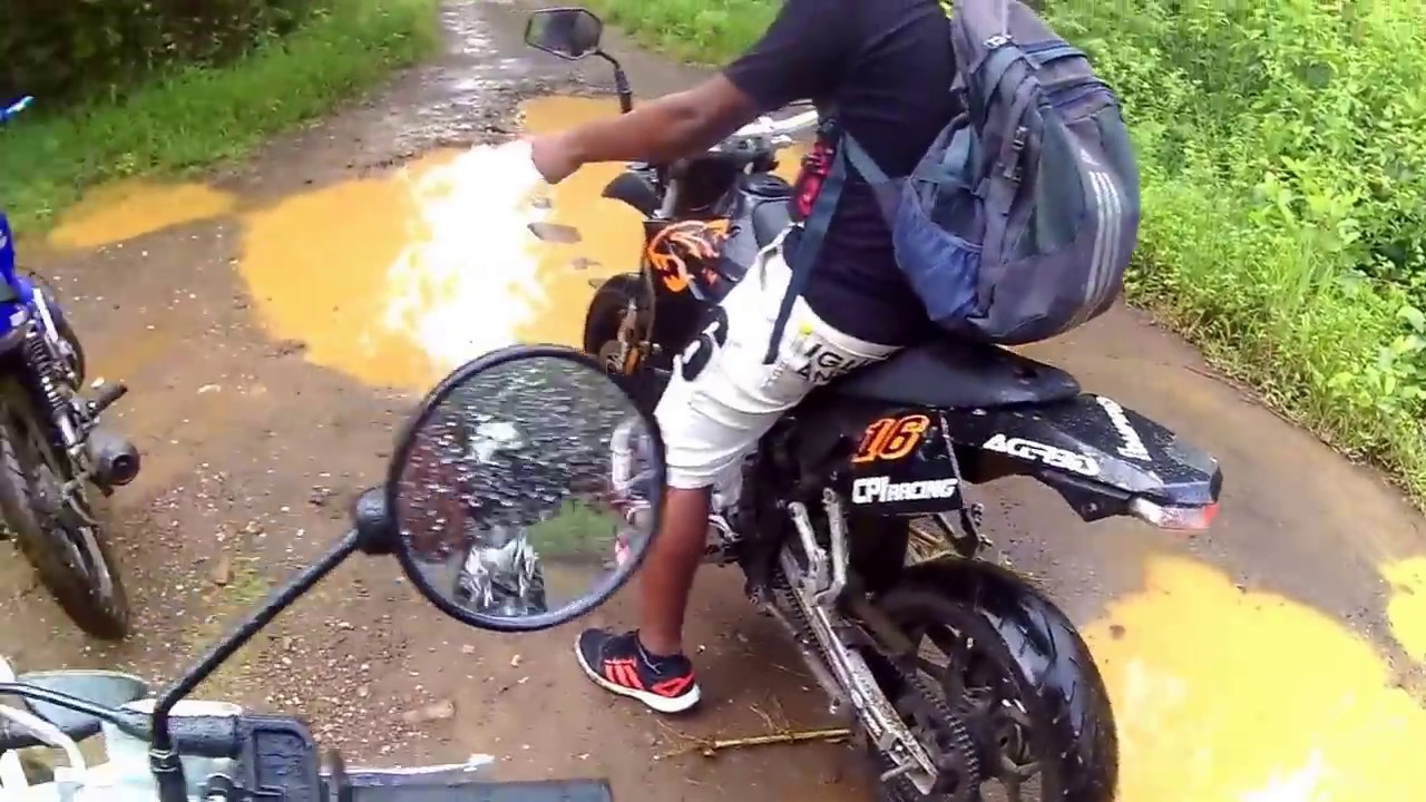 Nature Mauritius Riding Motorcycle