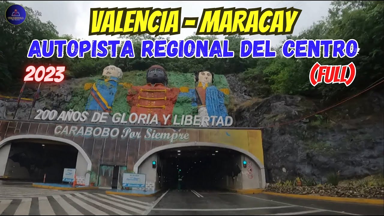 Autopista Regional del Centro (ARC). Tramo Valencia - Maracay. 2023. - Ruta Completa 🇻🇪 4K