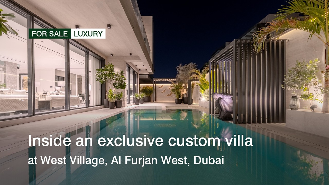 Inside an exclusive custom villa at West Village, Al Furjan West, Dubai | haus & haus