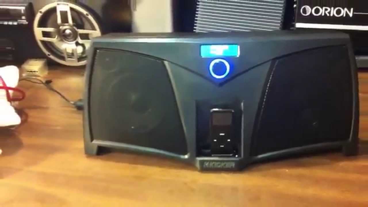 Kicker iK501 iPod Dock / Boombox Teaser