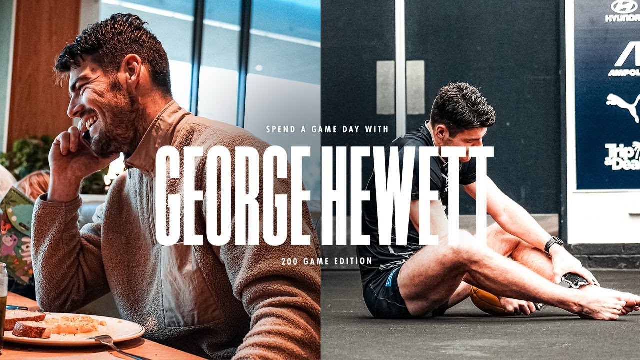 Spend a game day with George Hewett