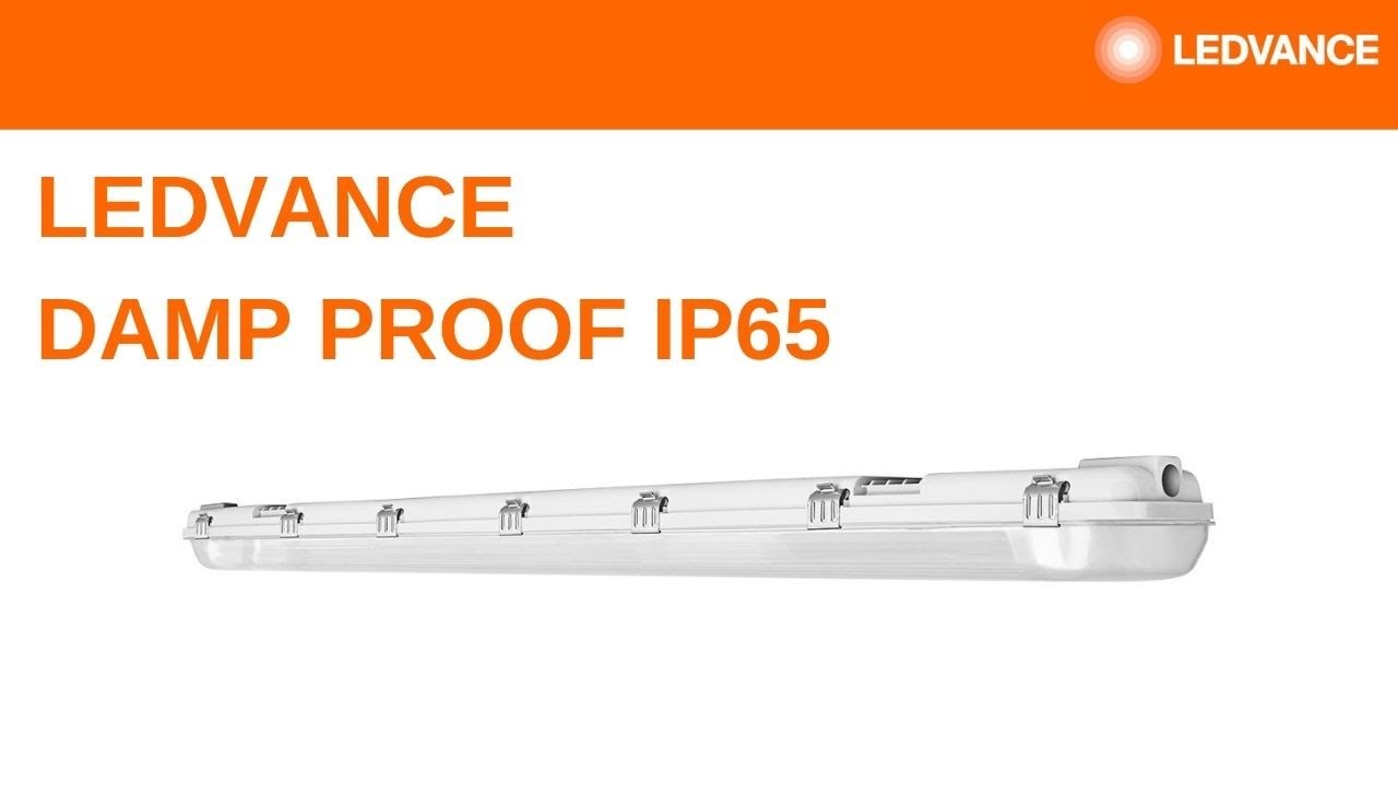 LEDVANCE Damp Proof IP65 GEN 2 - con subtítulos en español