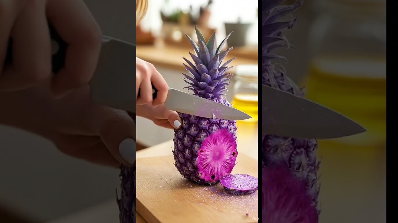 Purple Pineapple? You Won&rsquo;t Believe What&rsquo;s Inside! #purple #pineapple #purplepineapple