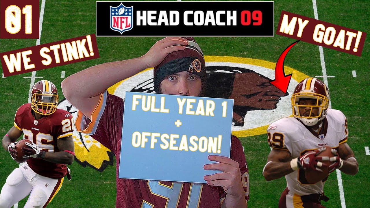 I became the Head Coach of my CHILDHOOD Team... Can I turn them around? NFL Head Coach 09